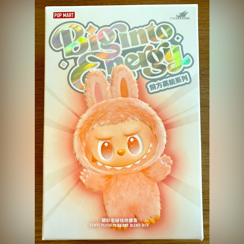 Authentic POP MART LABUBU: Big Into Energy